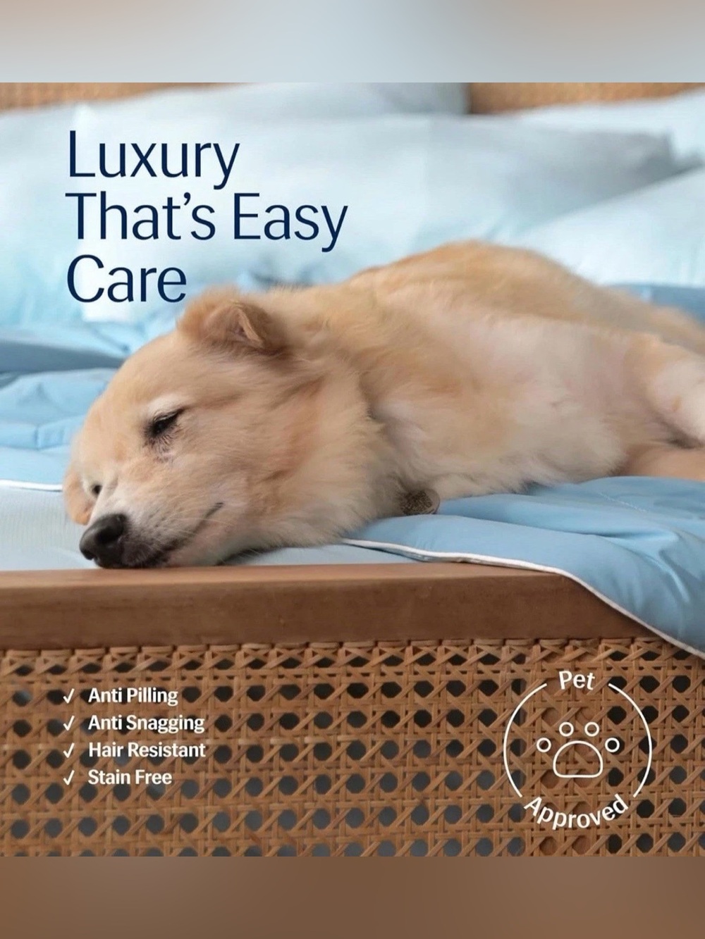 REST Evercool Cooling Comforter Blue Aqua TWIN 90” x 68” NEW in box‼️ONLY FEW - Picture 11 of 14